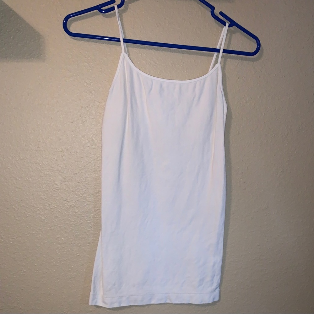 White camisole tank top
